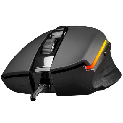 SMX-52 BROKER Usb Siyah RGB Işıklı 7200 dpi Gaming Oyuncu Mouse
