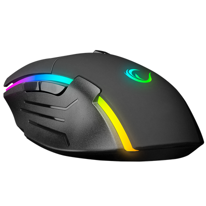 SMX-52 BROKER Usb Siyah RGB Işıklı 7200 dpi Gaming Oyuncu Mouse