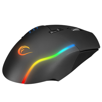 SMX-R83 X-FORCE Usb Siyah 10000 dpi RGB Aydınlatmalı Gaming Oyuncu Mouse - Rampage