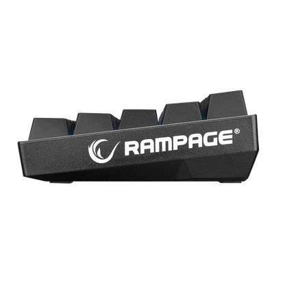 KB-RX63 B-ATOM Siyah Bluetooth Blue Switch Q 63 Tuşlu US Layout Mini Gaming Oyuncu Klavyesi - Rampage