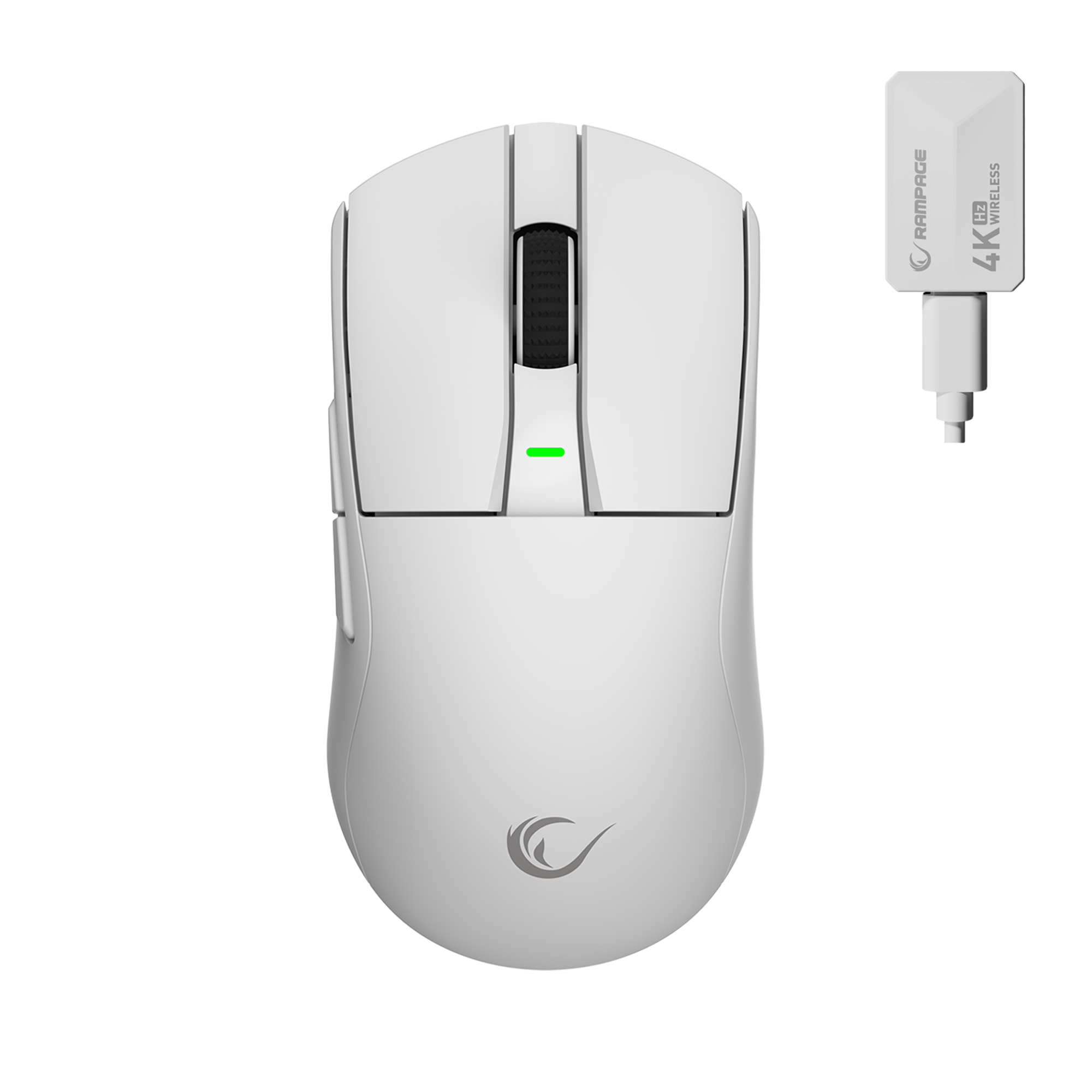 Zenith Pro Kablosuz Oyuncu Mouse - Beyaz