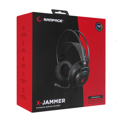 RM-K27 X-JAMMER 3.5mm Oyuncu Kulaklığı - Rampage