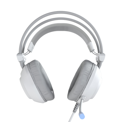 Rm-K19 Raging Plus 7.1 Surround RGB Mikrofonlu Oyuncu Kulaklık-Beyaz