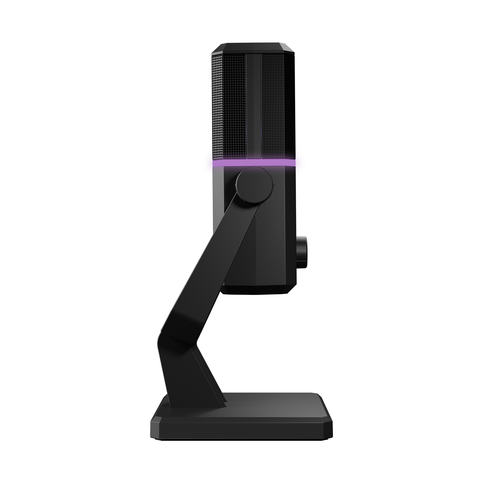 Ra-Mp75 Cyclone RGB Ses Göstergeli Masaüstü Mikrofon-Siyah
