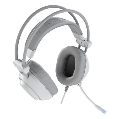 Rm-K19 Raging Plus 7.1 Surround RGB Mikrofonlu Oyuncu Kulaklık-Beyaz