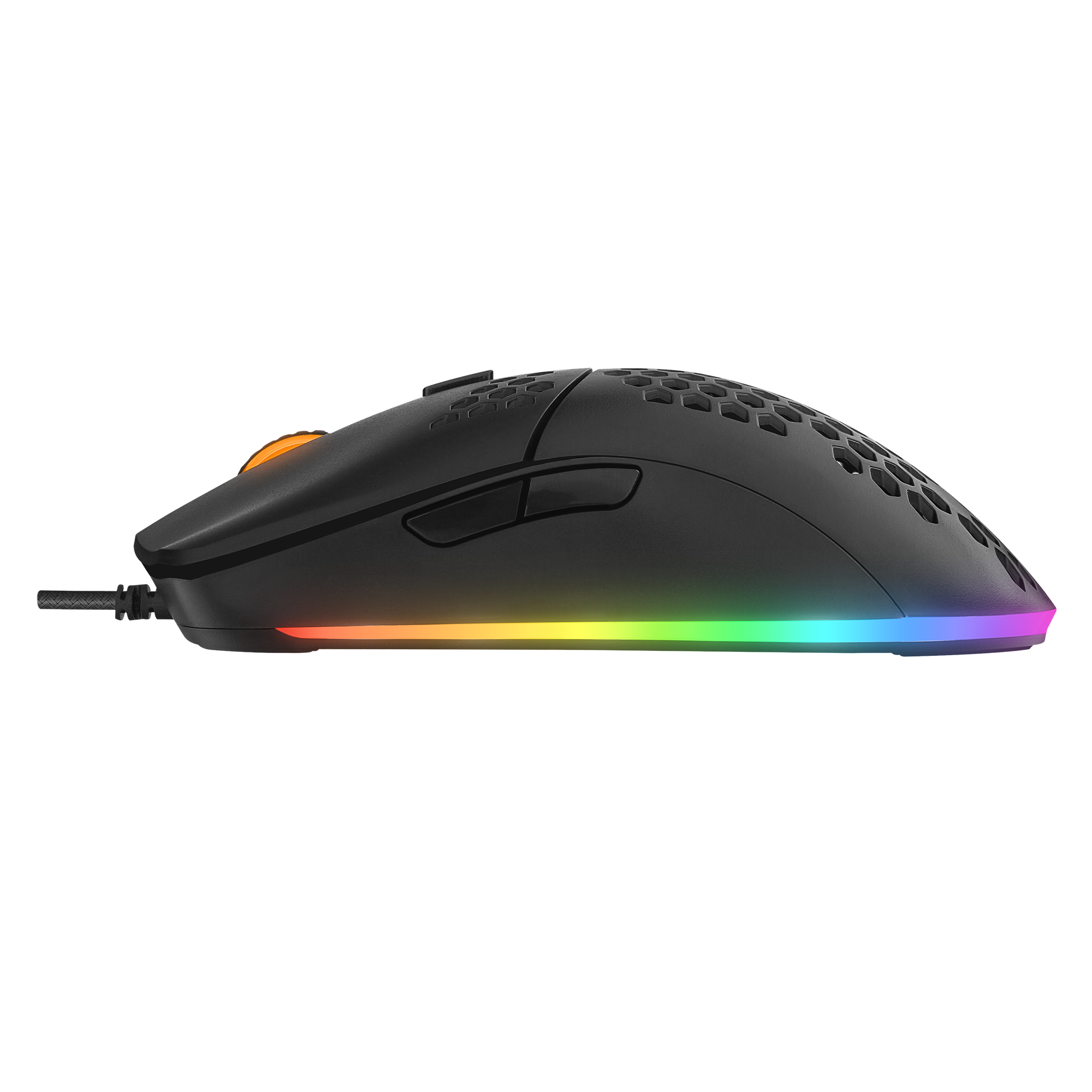 Kb-R310 Broker Rainbow Illuminated Gaming Keyboard + Mouse Set-Black