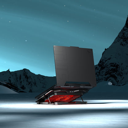 Mistral S45 Kırmızı Led lşıklı 5 Fanlı Yükseklik Ayarlı LCD Göstergeli Notebook Soğutucu