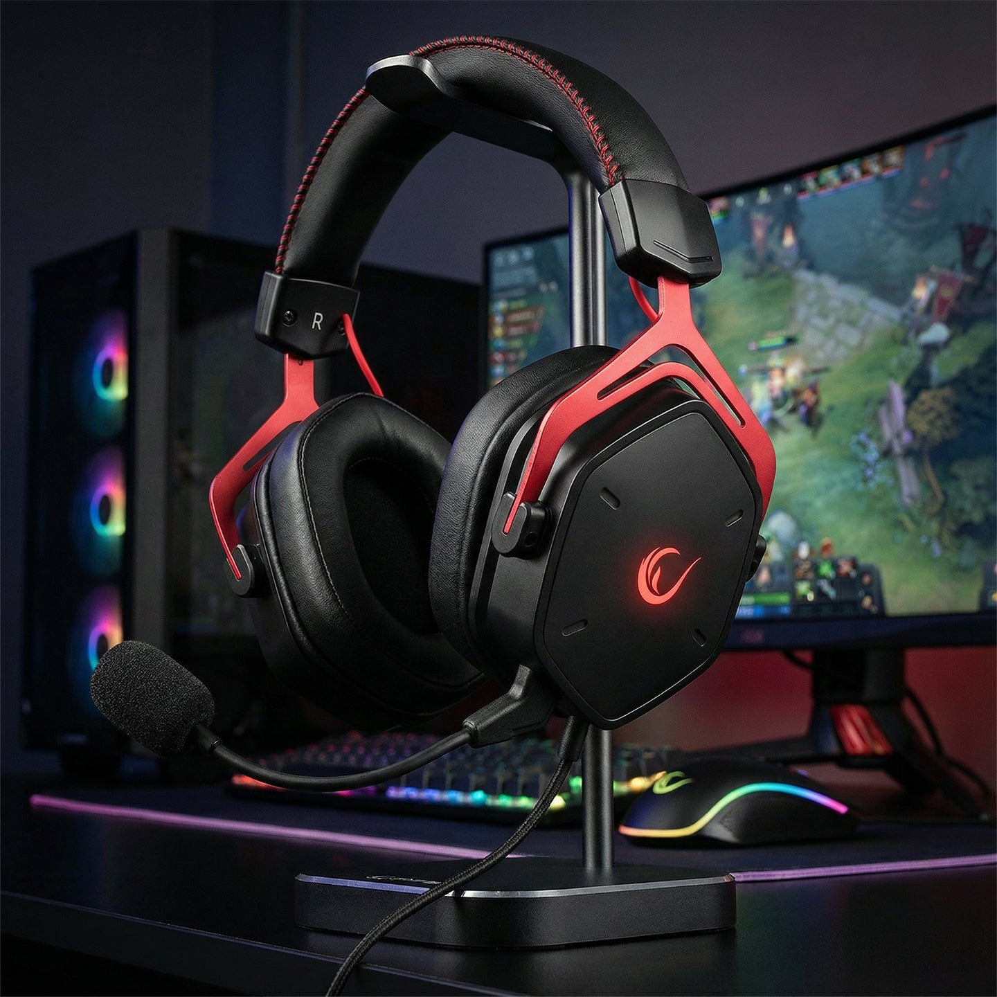 Rmx-G6 Hydra Rainbow Gaming Headset