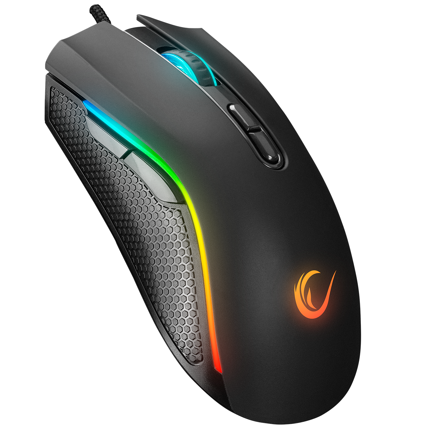 SMX-R44 V2 Makrolu Siyah 12800 DPI RGB Ledli 80 Million Huano Switch Gaming Oyuncu Mouse