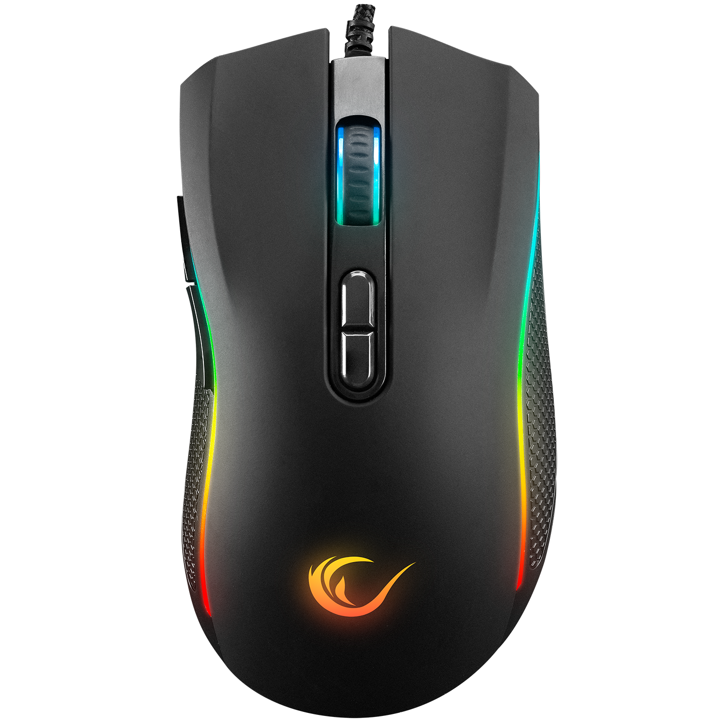 SMX-R44 V2 Makrolu Siyah 12800 DPI RGB Ledli 80 Million Huano Switch Gaming Oyuncu Mouse