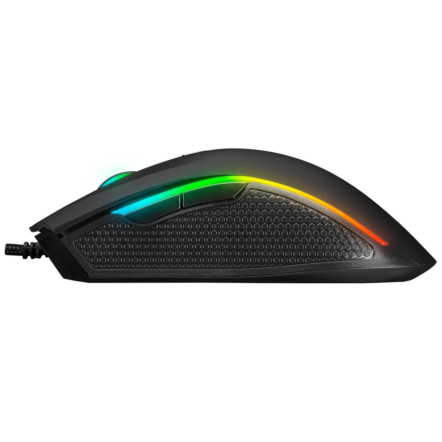 SMX-R44 V2 Makrolu Siyah 12800 DPI RGB Ledli 80 Million Huano Switch Gaming Oyuncu Mouse