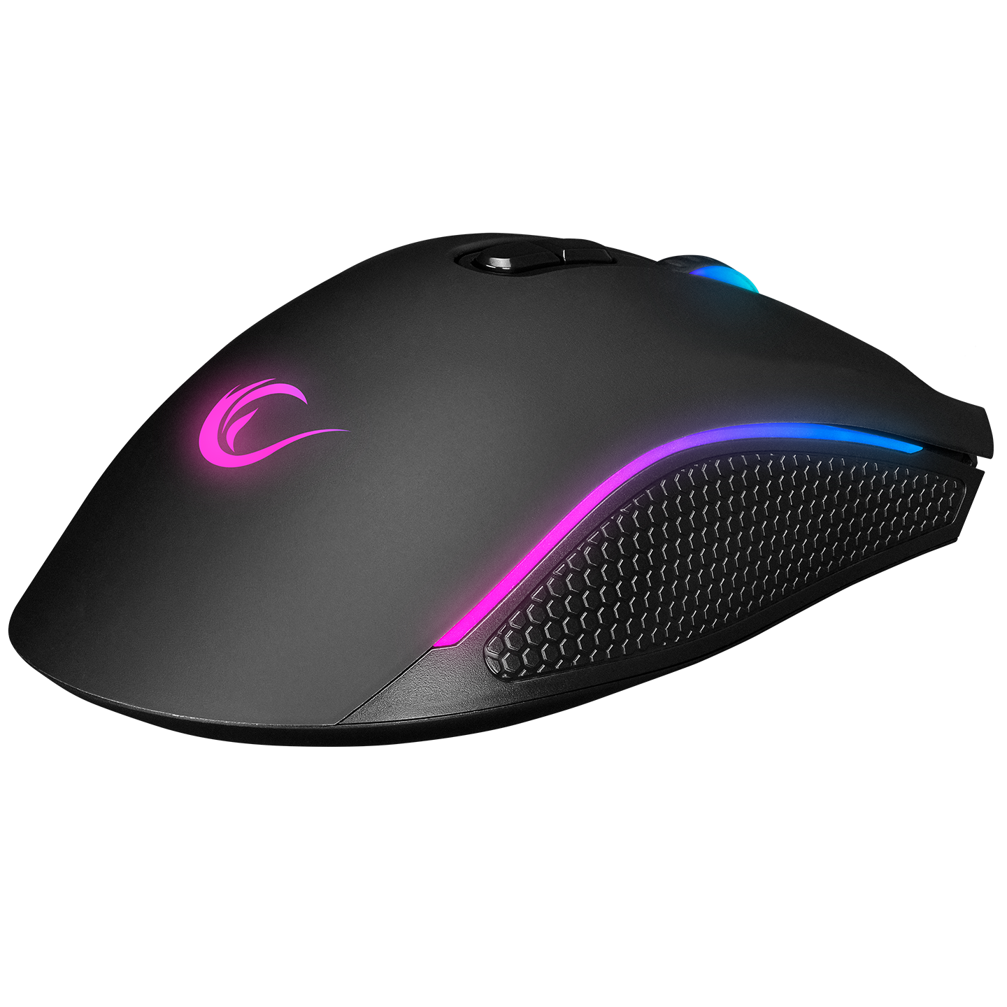 SMX-R44 V2 Makrolu Siyah 12800 DPI RGB Ledli 80 Million Huano Switch Gaming Oyuncu Mouse - Rampage