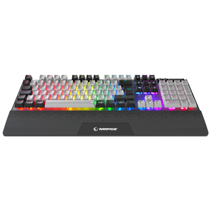 Carbon Pro Gri/Siyah Wireless OUTEMU Red Switch Gaming Oyuncu Klavyesi
