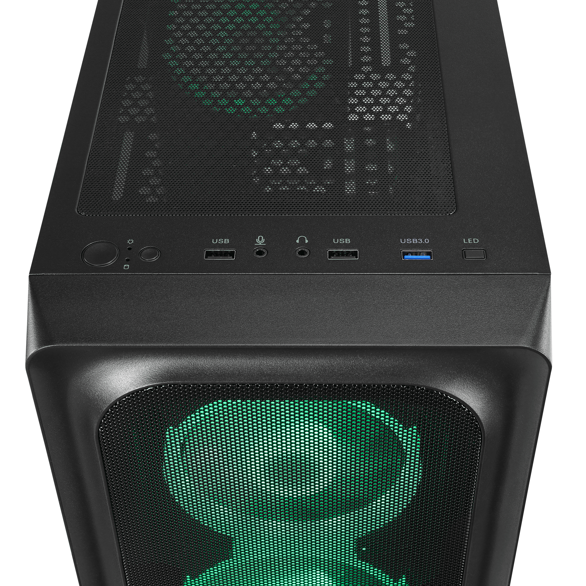 ARMOR V2 600W 80 Plus Bronze Temper Camlı 4*12cm RGB Fan Gaming Oyuncu Kasası - Rampage