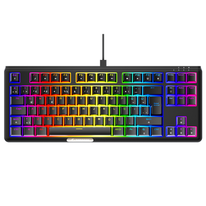 CLAW Siyah TKL RED SWITCH Mekanik Gaming Oyuncu Klavyesi - Rampage