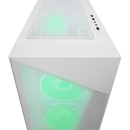 INSPIRER Mesh 650W 80+ Beyaz ATX Mid-T Gaming Oyuncu Kasası - Rampage