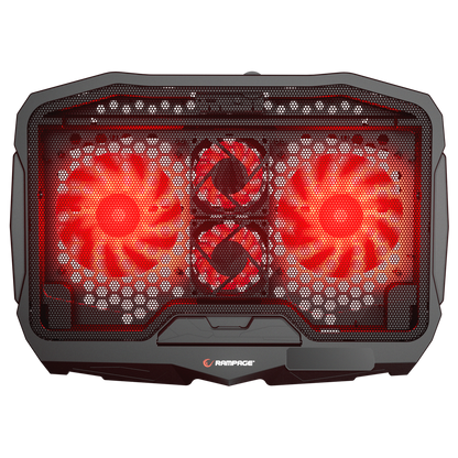 AD-RX34 X-FRAME Siyah 4 Adet Fanlı Notebook Soğutucu Stand - Rampage