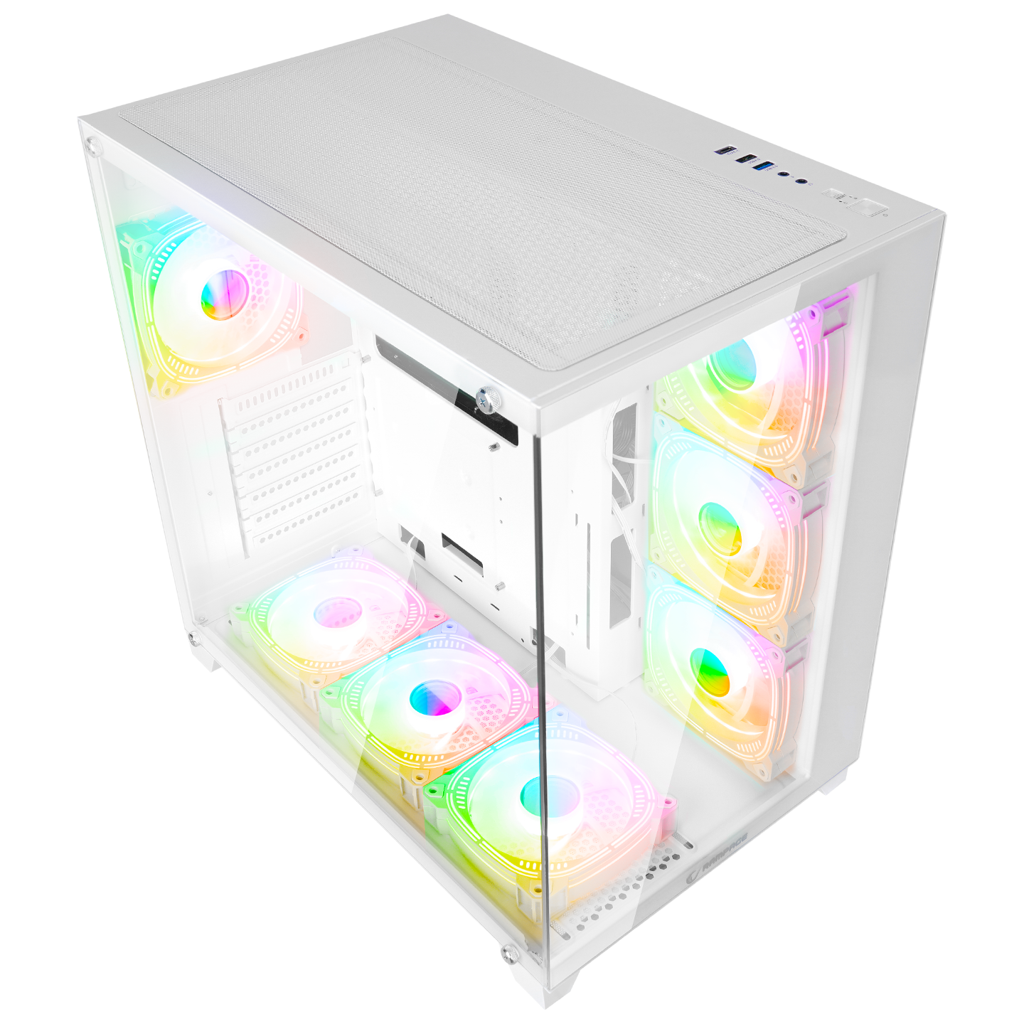 ARCTURUS Beyaz 750W 80 Plus Bronze  ATX Mid-T Gaming Oyuncu Kasası
