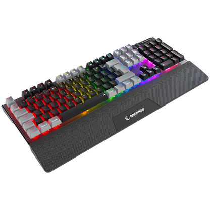 Carbon Pro Siyah/Gri Wireless OUTEMU Red Switch Gaming Oyuncu Klavyesi - Rampage