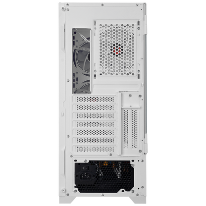 INSPIRER Mesh 650W 80+ Beyaz ATX Mid-T Gaming Oyuncu Kasası - Rampage
