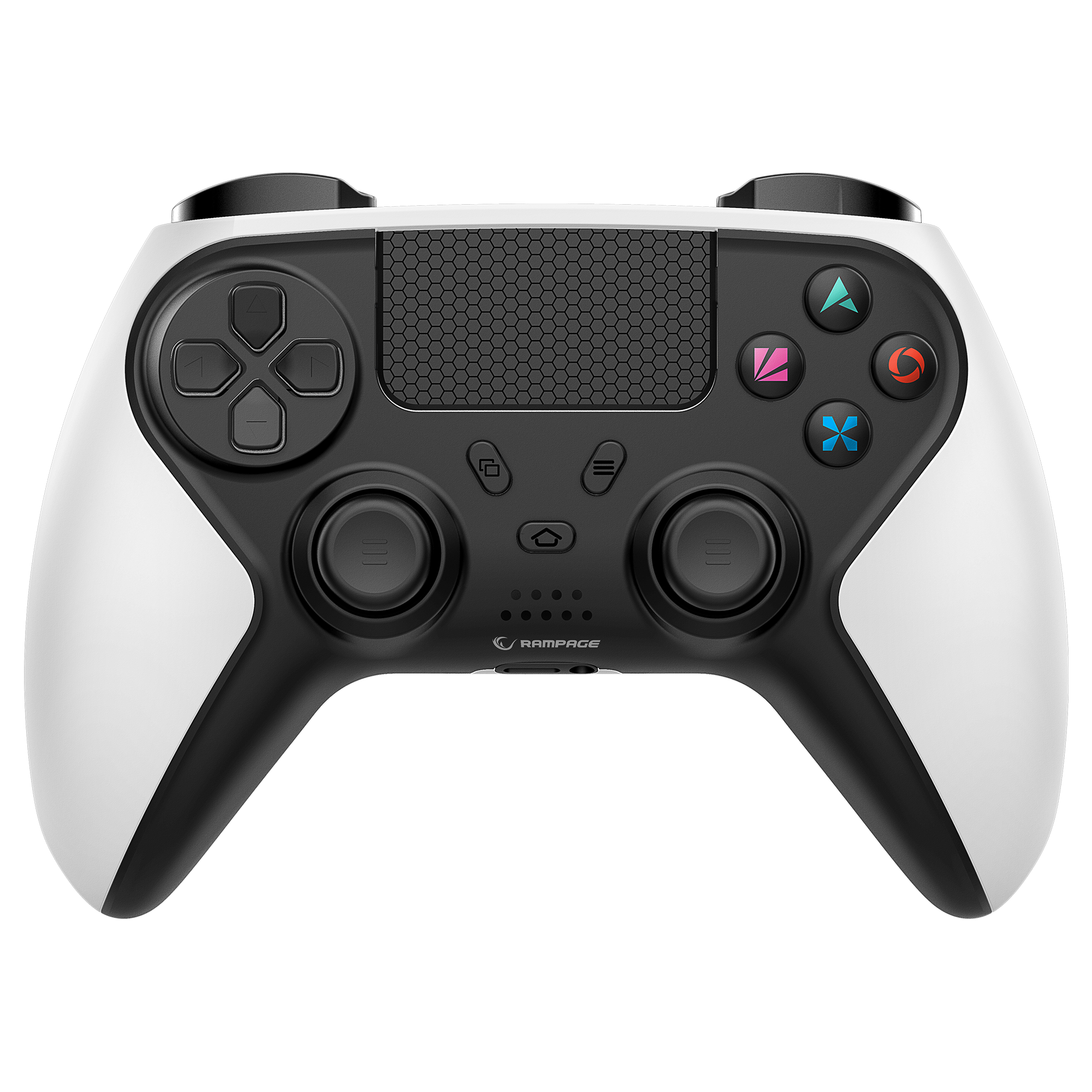 Tactic Beyaz Bluetooth Çift Titreşimli PS4-Gamepad Joypad