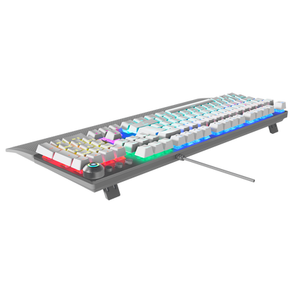 KB-R28 BLADE PLUS Beyaz Tam Türkçe Red Switch Gaming Klavye - Rampage