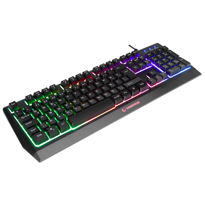 KB-R52 STYLE Rainbow Aydınlatmalı Gaming Oyuncu Klavyesi - Rampage