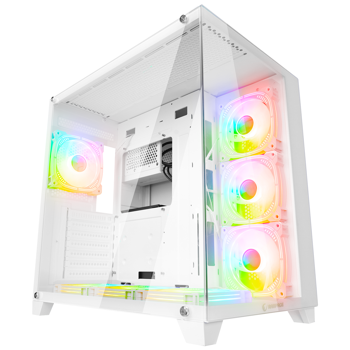 ARCTURUS Beyaz 750W 80 Plus Bronze  ATX Mid-T Gaming Oyuncu Kasası