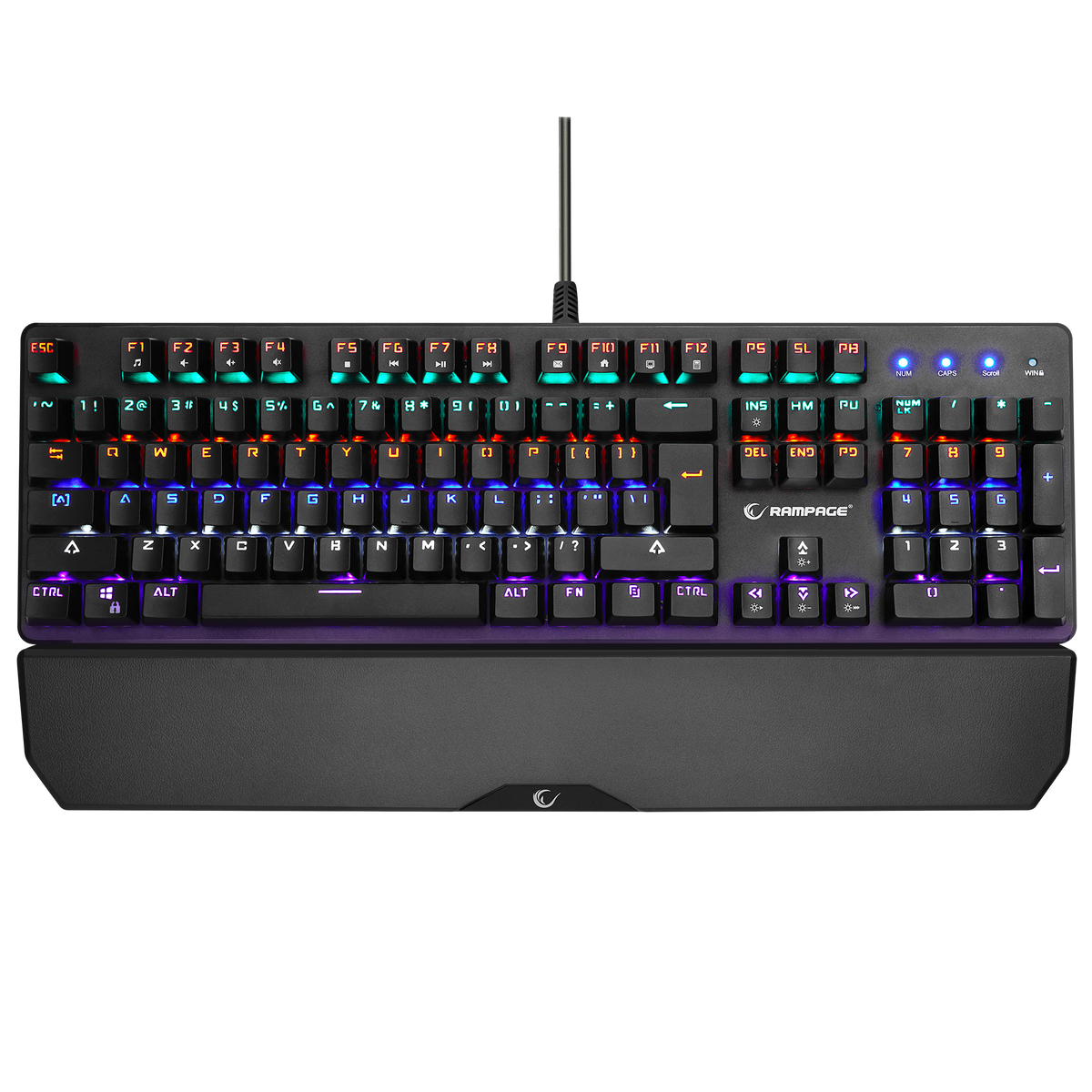 KB-R86 UMBRA - Kb-R86 Blue Switch US Layout Mekanik Oyuncu Klavyesi-Si ...