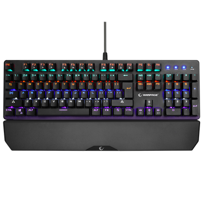 KB-R86 UMBRA Siyah Red Switch US Layout Mekanik Gaming Oyuncu Klavye - Rampage