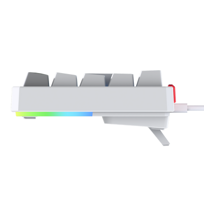 YORU MINI Gri/Beyaz OUTEMU Red Switch Mekanik Gaming Oyuncu Klavye - Rampage