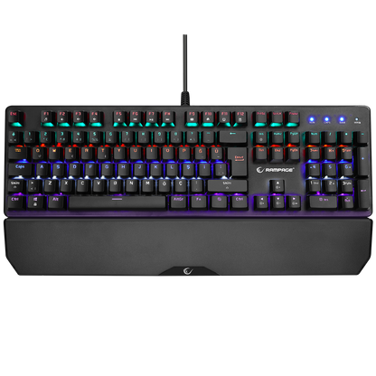 KB-R86 UMBRA Siyahı Red Switch Mekanik Gaming Oyuncu Klavye - Rampage