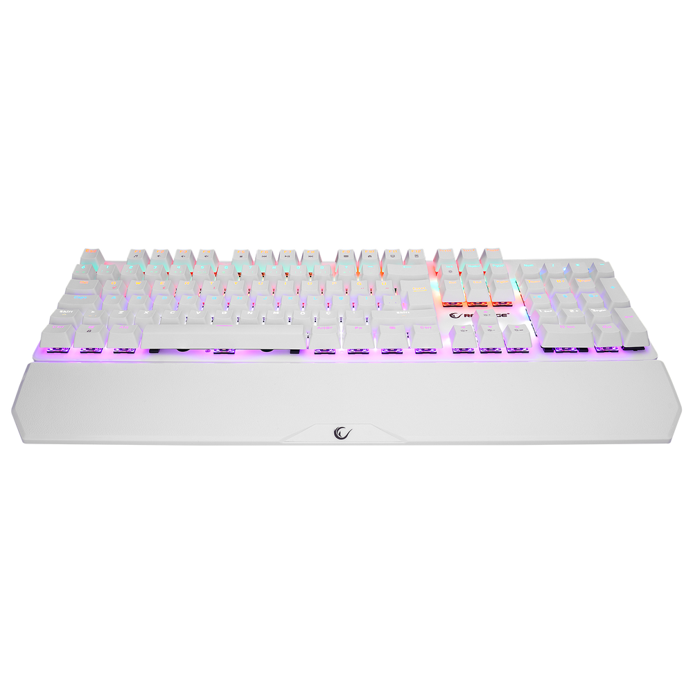 KB-R86 UMBRA - Kb-R86 Rainbow Red Switch Mekanik Oyuncu Klavyesi-Beyaz ...