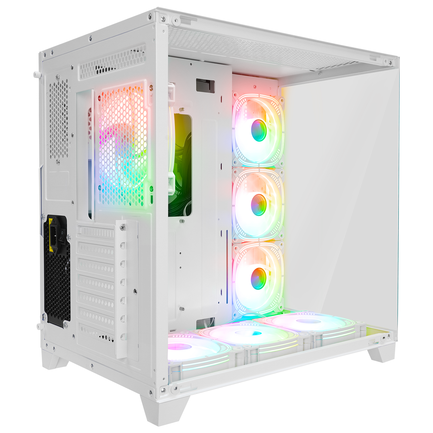 ARCTURUS Beyaz 750W 80 Plus Bronze  ATX Mid-T Gaming Oyuncu Kasası