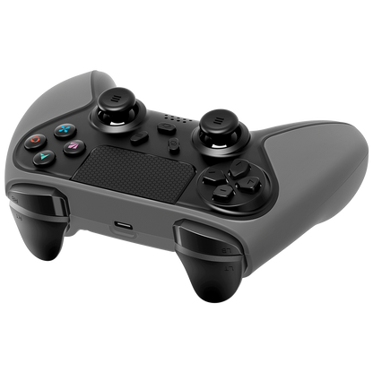 Tactic Metalik Siyah Bluetooth Çift Titreşimli PS4-Gamepad Joypad - Rampage