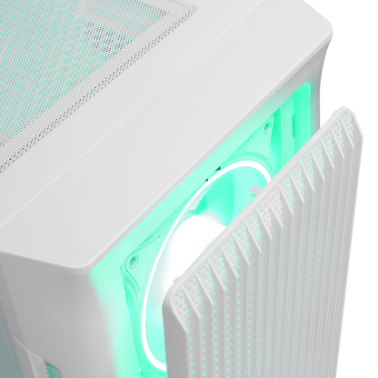 PROLIX Mesh 650W 80+ Beyaz ATX Mid-T Gaming Oyuncu Kasası - Rampage