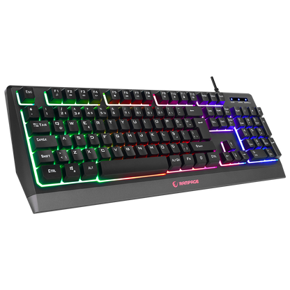KB-R52 STYLE Rainbow Aydınlatmalı Gaming Oyuncu Klavyesi - Rampage