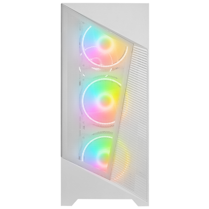 INSPIRER Mesh 650W 80+ Beyaz ATX Mid-T Gaming Oyuncu Kasası - Rampage