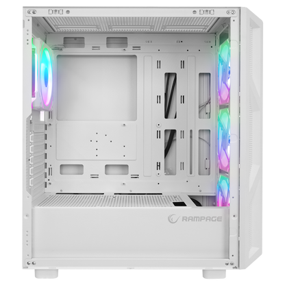 HUMBLE Beyaz Mesh 650W 80 Plus Bronze ATX Mid-T Gaming Oyuncu Kasası