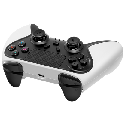 Tactic Beyaz Bluetooth Çift Titreşimli PS4-Gamepad Joypad - Rampage