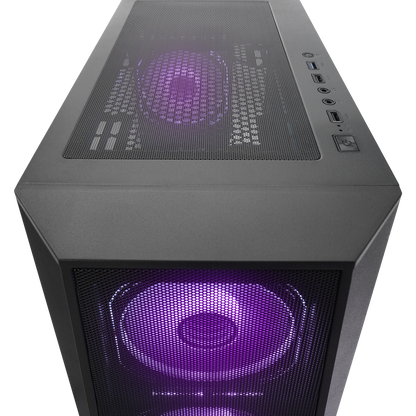 GLARE Mesh 650W 80+ Siyah ATX Mid-T Gaming Oyuncu Kasası - Rampage