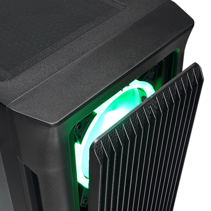 PROLIX Mesh 650W 80+ Siyah ATX Mid-T Gaming Oyuncu Kasası - Rampage