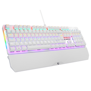 Kb-R86 Umbra Rainbow Red Switch Mechanical Gaming Keyboard-White