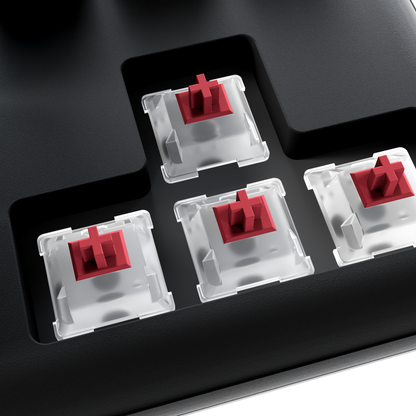 CLAW Siyah TKL RED SWITCH Mekanik Gaming Oyuncu Klavyesi - Rampage
