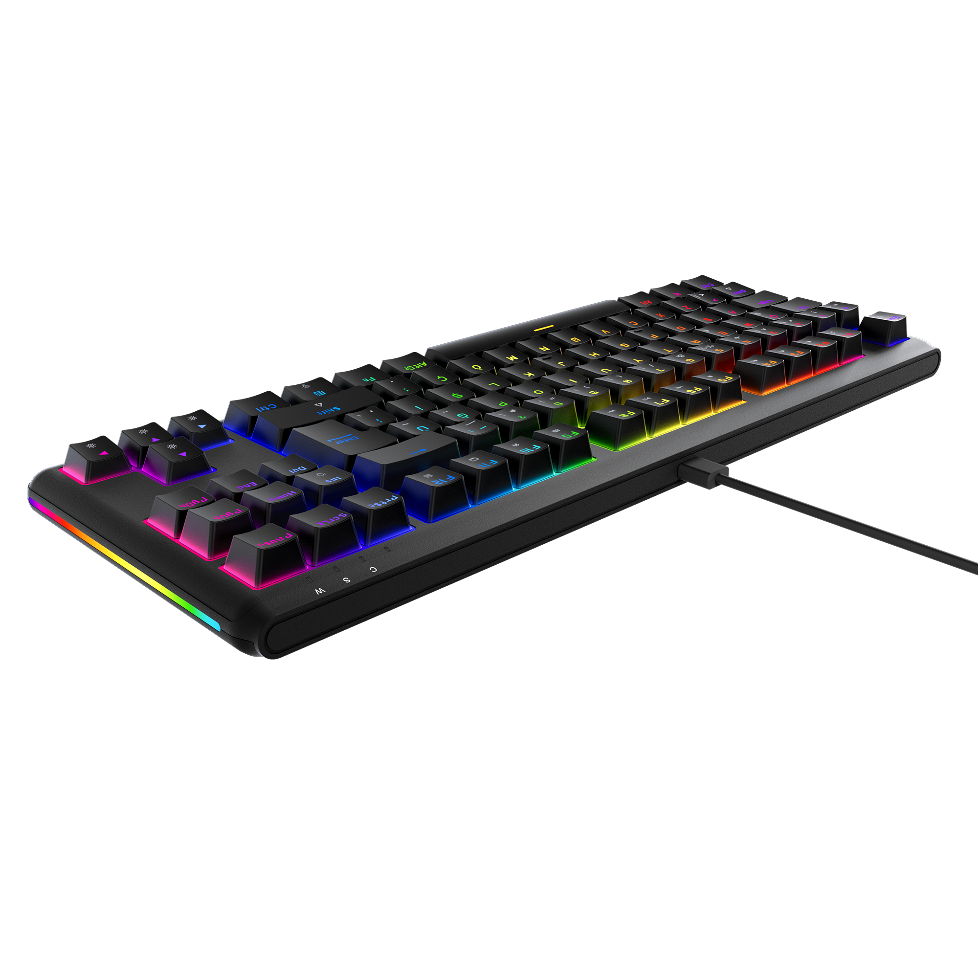 CLAW Siyah TKL RED SWITCH Mekanik Gaming Oyuncu Klavyesi - Rampage