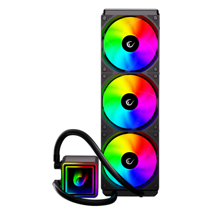 ARGB LGA1700/1851 / AM5 Uyumlu 360mm Sıvı Soğutmalı CPU Fan- Siyah