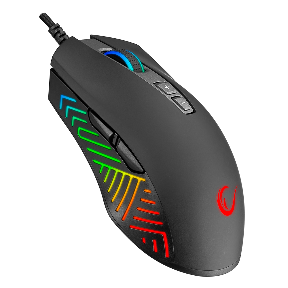 Rampage SMX-R78 SHARPER FULL RGB 12400DPI Makrolu Profesyonel E-SPOR Gaming Oyuncu Mouse