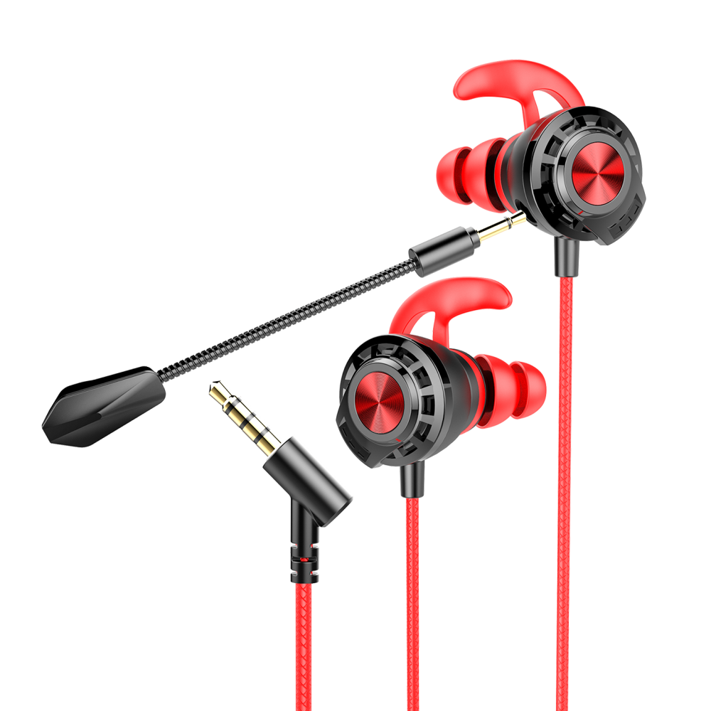 Rampage RM-K36 PROUD 3,5mm Gaming Kırmızı Kulak İçi Mikrofonlu Kulaklık