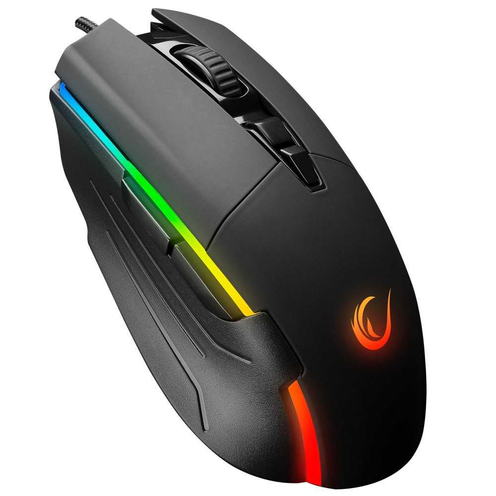 Rampage SMX-52 BROKER Usb Siyah RGB Işıklı 7200 dpi Gaming Oyuncu Mouse
